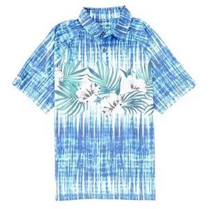 NWT TOMMY BAHAMA Tidepool Royale Performance Stretch Short Sleeve Polo Shirt XL